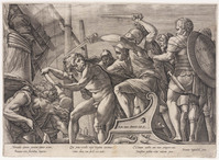 KG 02387
<br/>
Hercules en Geryon
<br/>
<em>Goltzius, Hendrick (1558-1617)</em>